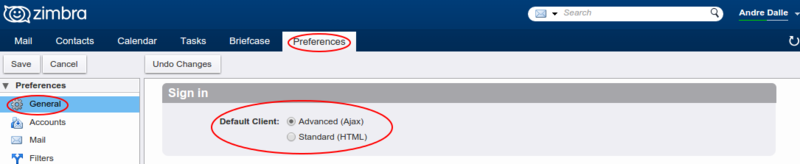 Zimbra8 advanced preferences client.png