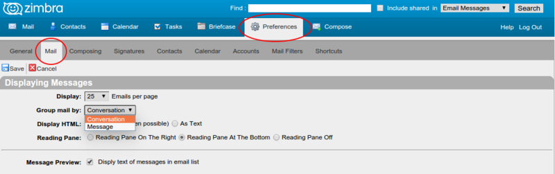 Zimbra8 standard mail preferences.png